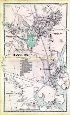 Danvers Center, Danversport, Danvers - The Plains, Essex County 1872